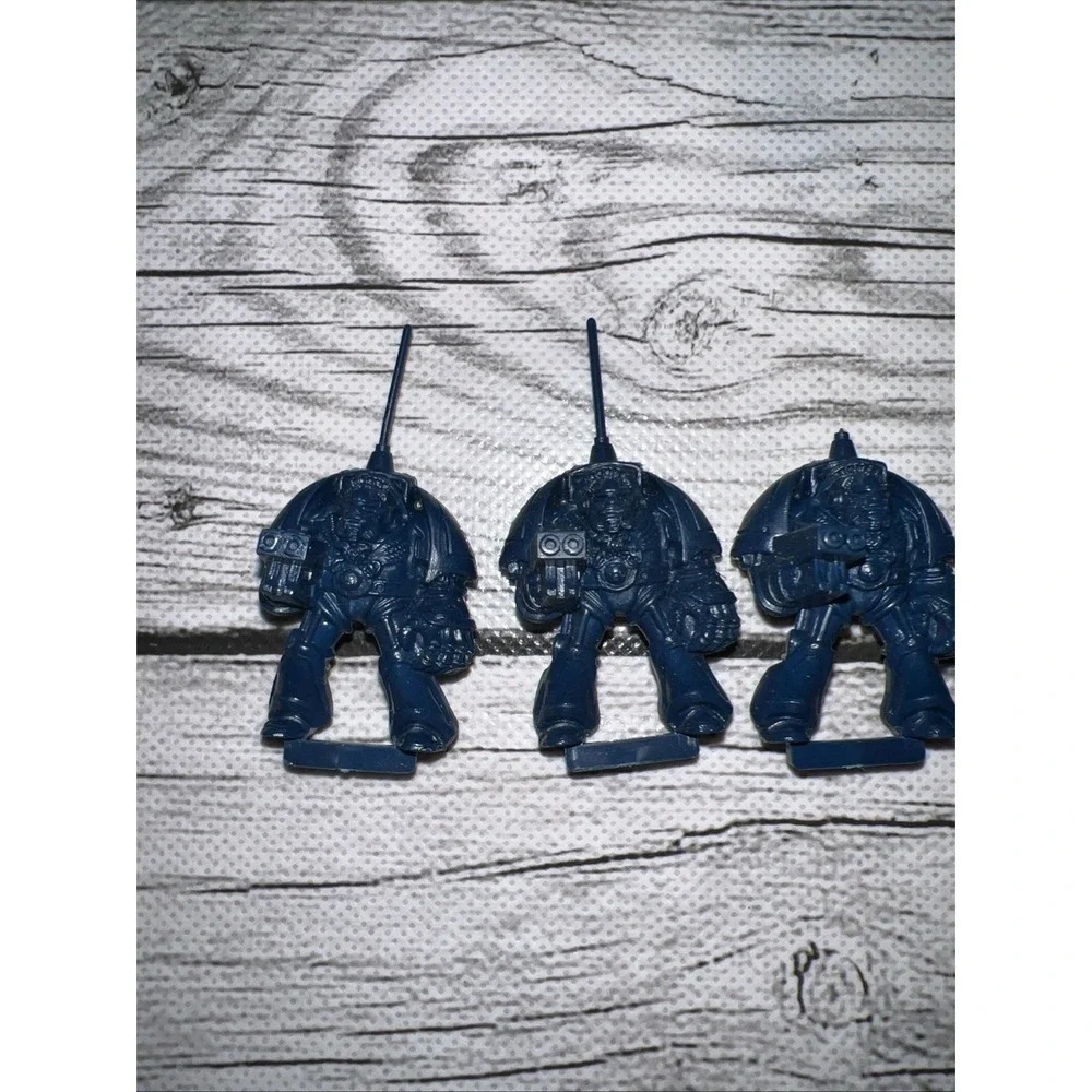 4 SPACE HULK TERMINATORS SPACE MARINES WARHAMMER 40,000 40K 1ST EDITION